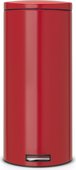 Мусорный бак с педалью Brabantia, 30л, MotionControl, красный 483769