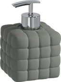 Ёмкость для жидкого мыла серая Wenko Cube 20087100