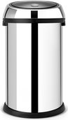 Ведро для мусора 50л полированная сталь Brabantia Touch Bin 243745