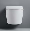 Унитаз подвесной Aquatek Либерти Tornado, 500x360x350, крышка дюропласт, белый AQ1999T-00