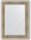 Зеркало Evoform Exclusive-G 770x1050 с гравировкой, в багетной раме 93мм, серебряный акведук BY 4196