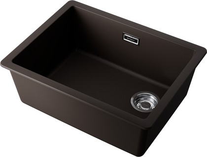 Кухонная мойка Omoikiri Kata 56-U/I Side ES, Artgranit, со смещённым сливом, espresso 4997586