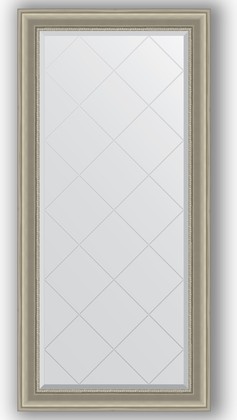 Зеркало Evoform Exclusive-G 760x1590 с гравировкой, в багетной раме 88мм, хамелеон BY 4278