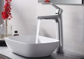 Смеситель для раковины Aquatek Бетта 230, без донного клапана, хром AQ1104CR