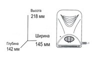 Сушилка для рук Connex HD-850, белая