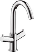 Смеситель для раковины Hansgrohe Talis с двумя рукоятками, высокий излив, хром 32030000