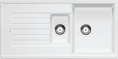 Кухонная мойка оборачиваемая с крылом, гранит, белый Blanco ZIA 6 S 514742