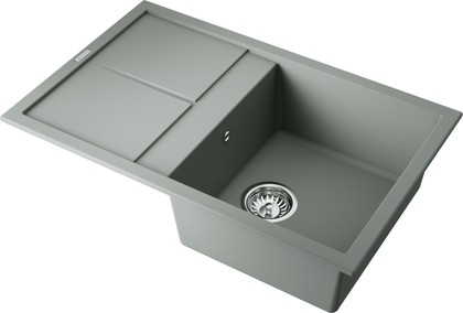 Кухонная мойка Omoikiri Sumi 79A-WG, с крылом, Artceramic, wind green 4997099