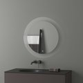 Зеркало Evoform Ledshine d70, с подсветкой, нейтральный белый свет, сенсорный выключатель BY 2624