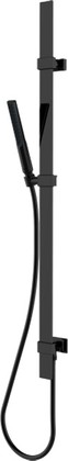 Душевой гарнитур Bossini Apice Flat, латунь, чёрный матовый D48088.073
