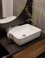 Смеситель для раковины AQUAme Como, высокий, хром AQM6514CR