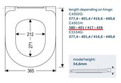 Сиденье для унитаза Haro Samar Slim, быстросъёмное, микролифт, белое 539705