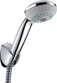 Душевой гарнитур Hansgrohe Crometta 85 Multi, 3 режима, Porter'C, шланг 125см 27568000