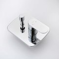 Смеситель для душа Aquatek Альфа, 2 потребителя, внешняя и скрытая часть, хром AQ1946CR