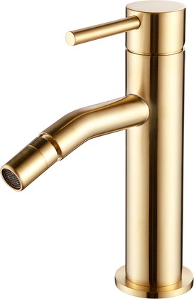 Смеситель для биде AQUAme Siena, глянцевое золото AQM6216GG