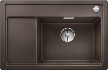 Кухонная мойка Blanco Zenar XL 6S Compact, чаша справа, клапан-автомат, кофе 523763