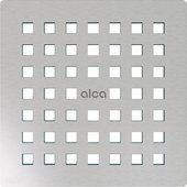 Решётка для cливных трапов Alcaplast, 102x102мм, нержавеющая сталь MPV014