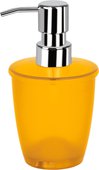 Дозатор для жидкого мыла Spirella Toronto настольный, пластик, оранжевый 1010507
