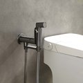 Комплект для гигиенического душа Aquatek Альфа встроенный, оружейная сталь AQ1919BGM