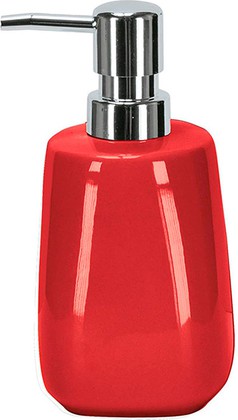 Дозатор для жидкого мыла Kleine Wolke Cone Red, керамика, красный 5869467854