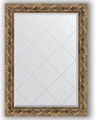 Зеркало Evoform Exclusive-G 760x1030 с гравировкой, в багетной раме 84мм, фреска BY 4184