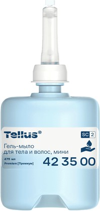 Гель-мыло для тела и волос мини Tellus SC2, категория качества Премиум, 475мл 423500