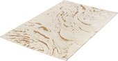 Коврик для ванной Kleine Wolke Everglades Natur, 70x120см, хлопок, вискоза, белый, бежевый 4091202225