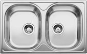 Кухонная мойка Blanco Tipo 8 Compact, без крыла, матовая сталь 513459