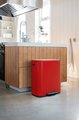 Мусорный бак с педалью Brabantia Bo Pedal Bin 60л, пламенно-красный 211386