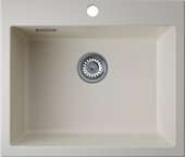 Кухонная мойка Omoikiri Omishima 60 CR Matt Natceramic, врезной монтаж, cream матовый 4997546