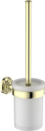 Ёршик для унитаза Aquatek Классик настенный, полированное золото AQ4510PG