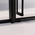 Душевая дверь Veconi Premium Prato 300 B-L, 1700, левая, прозрачное стекло Easy Clean, чёрный матовый PR3/L-170-01-B-C4