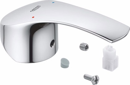 Рычаг смесителя для раковины Grohe Eurosmart, для картриджа 35мм, оригинальный, без упаковки, хром 46859000_OEM