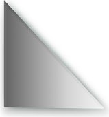 Зеркальная плитка Evoform Refractive с фацетом 10мм, треугольник 40х40см, серебро BY 1520