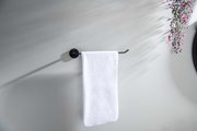 Полотенцедержатель Aquatek Бетта 301, чёрный матовый AQ4619MB