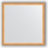 Зеркало Evoform Definite 600x600 в багетной раме 37мм, бук BY 0611
