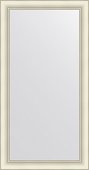 Зеркало Evoform Definite 54x104, в багетной раме, белый с серебром 60мм BY 7616