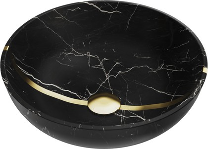 Раковина для ванной Omoikiri Hitomi-BL Marble Natceramic, BL Marble 4972077