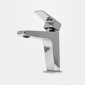 Смеситель для раковины AQUAme Prato, донный клапан, хром AQMP6121