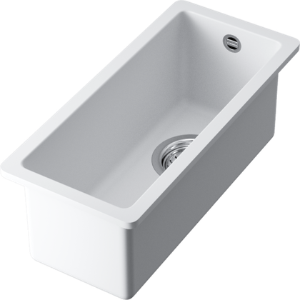 Кухонная мойка Omoikiri Bosen 20-U-WH, Tetogranit, белый 4993156