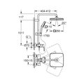 Душевая система Grohe Tempesta 250 Cube, смеситель для душа, хром 26692001