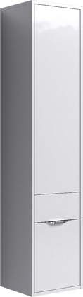 Пенал Aqwella Malaga, 1500x325, правый, белый глянцевый Mal.05.03/R