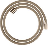 Шланг для душа Hansgrohe Designflex 1600, текстильный, шлифованная бронза 28260140