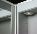 Зеркальный шкаф 50.5x70.0см с подсветкой однодверный, петли слева Keuco Royal T1 12601 171201