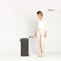 Мусорный бак с педалью Brabantia NewIcon 30л, мятно-голубой 233944
