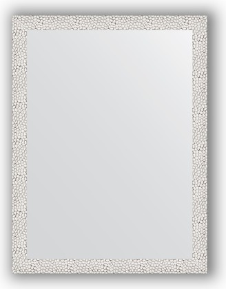 Зеркало Evoform Definite 610x810 в багетной раме 46мм, чеканка белая BY 3162