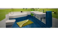 Коврик для ванной Grund Luca, 50x60см, полиакрил, зелёный b3742-076001226