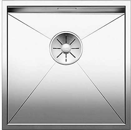 Кухонная мойка Blanco Zerox 400-IF, отводная арматура, полированная сталь 521584