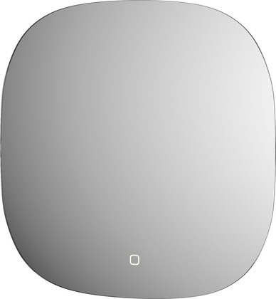 Зеркало Defesto Opti 50x50, LED подсветка, сенсорный выключатель, тёплый белый свет DF 2858S