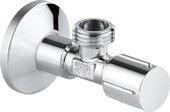 Угловой вентиль Grohe, 1/2x1/2" универсальный, для подключения смесителей, хром 22043000